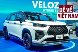 Ảnh thực tế Toyota Veloz hybrid giá quy đổi từ 472 triệu đồng vừa ra mắt: Động cơ 1.5L, có tính năng chạy điện, đáp trả Xpander hybrid