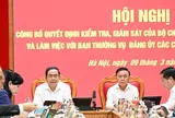 Công bố quyết định kiểm tra, giám sát của Bộ Chính trị, Ban Bí thư