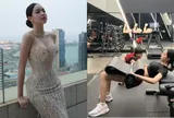 Bí mật phía sau body "đồng hồ cát" vạn người mê của Hoa hậu Thanh Thủy: Chăm tập môn thể thao cực quen thuộc
