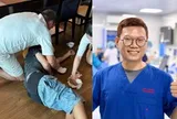 Nghẹt thở cảnh bác sĩ Việt cứu người nước ngoài bị co giật, tím tái giữa quán ăn