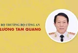 Infographic: Sự nghiệp Bộ trưởng Bộ Công an Lương Tam Quang