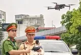 Hà Nội: CSGT dùng flycam kết hợp camera AI xử lý xe dừng đỗ sai quy định