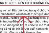 Công an Đắk Lắk cảnh báo thông tin giả mạo về vụ nam sinh lớp 12 tử vong
