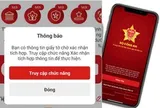 Cần làm ngay nếu nhận thông báo này từ ứng dụng VNeID