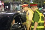 Kiểm tra đồng loạt, CSGT xử lý nhiều trường hợp vi phạm nồng độ cồn