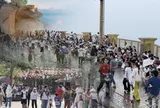 Sáng 1/5: Hàng nghìn người đội nắng lên đỉnh núi Bà Đen, càn quét khu chợ dùng lá cây đổi thức ăn hiếm có