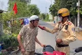 CSGT TPHCM tăng cường xử lý nồng độ cồn, bắn tốc độ ở cửa ngõ Tây Bắc