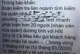 Thực hư thông tin nhân viên nhà hàng ở Cà Mau nhiễm HIV gây xôn xao