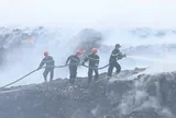 Quảng Ngãi: Khống chế đám cháy tại bãi rác Nghĩa Kỳ sau gần 2 ngày