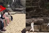 Người đàn ông đi bơi vô tình lạc vào sàn catwalk: Giật sạch spotlight của dàn mẫu, lên sóng truyền hình