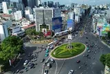 TPHCM: Giao thông vòng xoay Nguyễn Bỉnh Khiêm - Điện Biên Phủ ngày đầu phân luồng mới