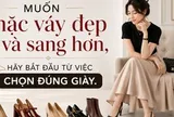 Muốn mặc váy đẹp và sang hơn, hãy bắt đầu từ việc chọn đúng giày