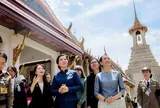 Phu nhân Ngô Phương Ly thăm chùa, bảo tàng trong Cung điện Hoàng gia Thái Lan