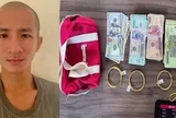 Ra quyết định khởi tố Nguyễn Hoàng Nam SN 1996, thu giữ túi xách chứa nhiều vàng, tiền mặt