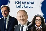 Chuyện hiếm có trong giới tư bản: 3 tỷ phú siêu giàu từ đối thủ thương trường thành "anh em" sau một đêm