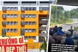 Một trường THPT bất ngờ gây bão MXH trong kỳ thi lớp 10 năm nay, nhiều người xem ảnh ngỡ ngàng: Sao mà "hoành tráng" thế này!