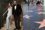 David Beckham đi vào lịch sử khi là cầu thủ đầu tiên được khắc tên trên Đại lộ Danh vọng Hollywood