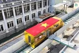 Việt Nam vừa có đoàn tàu dát vàng được chạy thử dưới lòng đất, thiết kế chở được 80 khách