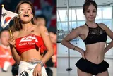 Lọt máy quay World Cup, nữ CĐV xinh như hoa hậu đổi đời ngoạn mục: Ký ngay hợp đồng làm idol Kpop, cưới chồng kém 17 tuổi