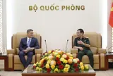 Đại tướng Phan Văn Giang tiếp Quyền Bộ trưởng Bộ Hải quân Hoa Kỳ
