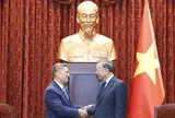 Tổng Bí thư, Chủ tịch nước Tô Lâm tiếp Quyền Bộ trưởng Hải quân Hoa Kỳ Hùng Cao