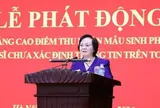 Phát động cao điểm thu nhận ADN, mở thêm cơ hội xác định danh tính liệt sĩ