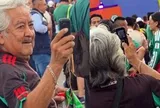 Đoạn video 15 giây khiến cả hãng viễn thông đi tìm: Ông cụ quay chụp bằng điện thoại "cục gạch" ở World Cup gây sốt mạng xã hội