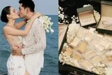 Nam diễn viên Vbiz lấy mẹ đơn thân có 1 con riêng, mang 88 cây vàng kèm 2 tỷ kim cương tới hỏi cưới