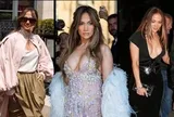 Jennifer Lopez đốt nóng Paris với loạt váy áo táo bạo