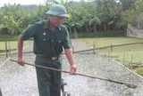 Cựu chiến binh quê Bác làm kinh tế thành công từ mô hình nuôi ốc bươu đen