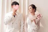 Ảnh cưới đẹp chấn động của Thu Quỳnh, chú rể gây sốt vì quá đẹp trai
