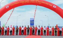 Vượt tiến độ 3 tháng, tiết kiệm gần 200 tỷ đồng, cây cầu thay thế cầu 30 năm tuổi bị sập ảnh hưởng bão Yagi chính thức khánh thành