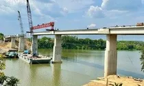 Cận cảnh cây cầu bắc qua sông Đồng Nai kết nối với TPHCM