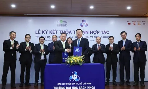 NovaGroup mở rộng hợp tác với Đại học Bách khoa TP.HCM, trao học bổng và tạo cơ hội thực tập cho sinh viên
