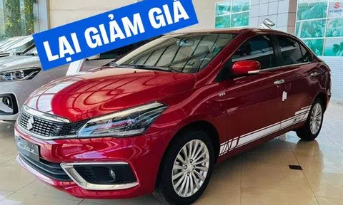 Suzuki Ciaz giảm hơn 100 triệu tại đại lý: Giá thực tế từ 430 triệu, rẻ ngang Vios số sàn nhưng người mua phải đánh đổi một thứ