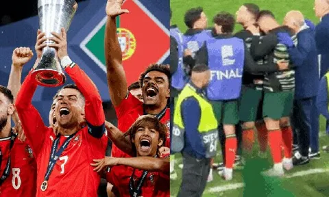 Ronaldo khóc nức nở khi vô địch ở tuổi 40: Huyền thoại vừa viết xong chương sử vĩ đại nhất đời mình!