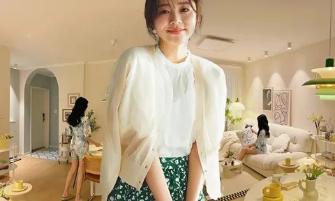 Căn hộ 76m² của người phụ nữ 32 tuổi được trang trí khéo đến mức gần như không cần dọn vẫn sạch bong kin kít