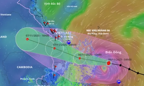 Bão di chuyển quá nhanh, đêm nay đỉnh điểm mưa to gió lớn