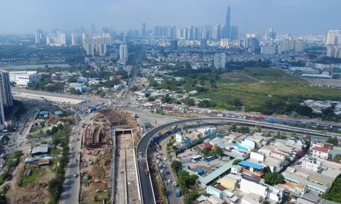 Sắp thông xe cầu vượt N2 An Phú, xe từ cao tốc đi thế nào?