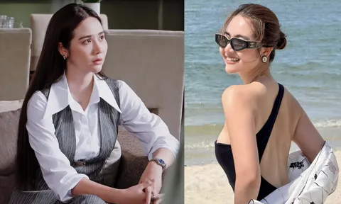 Vẻ gợi cảm ngoài đời của 'nữ tổng tài' đang gây sốt trên phim giờ vàng VTV