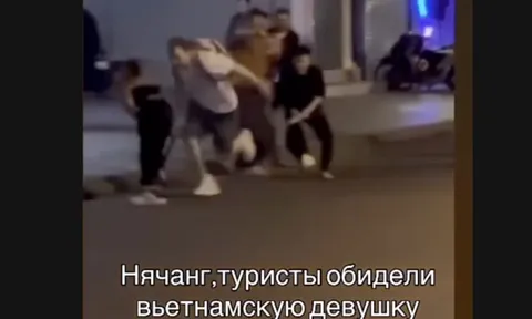 Xác minh clip 24 giây ghi lại cảnh đánh nhau với khách nước ngoài ở Nha Trang