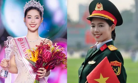 Dân mạng tìm kiếm thông tin Á hậu xinh đẹp xuất hiện cùng Đình Bắc