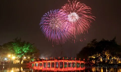 Đêm Giao thừa Bính Ngọ 2026, Hà Nội bố trí 34 trận địa pháo hoa ở nhiều quận, huyện