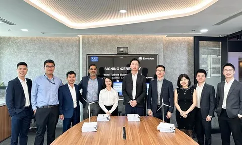 Envision Energy hợp tác với REE Group triển khai các dự án điện gió ven bờ một tua-bin lớn nhất Đông Nam Á