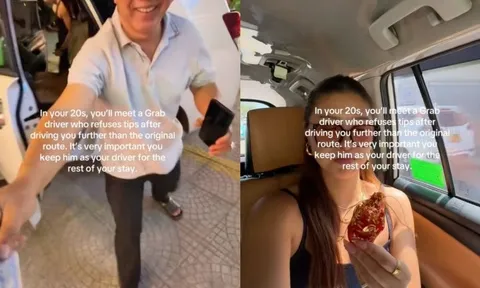 Khách Tây sững sờ vì bị tài xế Đà Nẵng "cự tuyệt" tiền tip, đã vậy còn bị ép nhận món quà đặc biệt ra sân bay