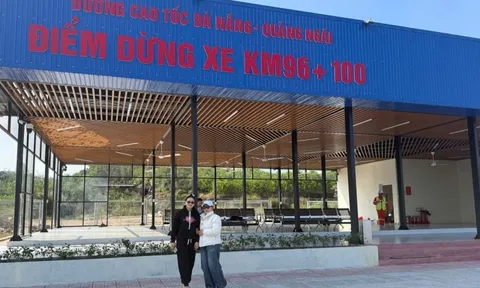 VEC: Điểm dừng xe đầu tiên trên cao tốc Đà Nẵng – Quảng Ngãi được đánh giá cao