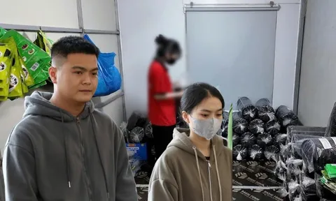 Khám xét đồng loạt trụ sở và kho hàng Công ty DANA FOOD, bắt vợ chồng Giám đốc Đỗ Thị Thùy Trang SN 2000