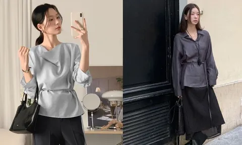 Mẫu áo đang "hot" khủng khiếp: Cứ mặc là dáng thon thả hơn, chuẩn thanh lịch từ công sở ra phố