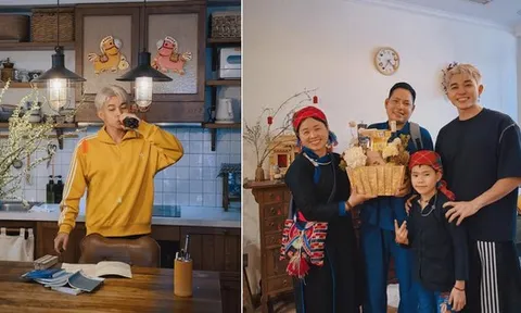 Jun Phạm đón Tết trong căn hộ 75m2: Giản dị mà ấm áp, nhìn góc nào cũng chữa lành