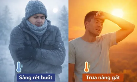 Miền Bắc 'sáng đông trưa hè': Cảnh báo đột quỵ từ những cú sốc nhiệt